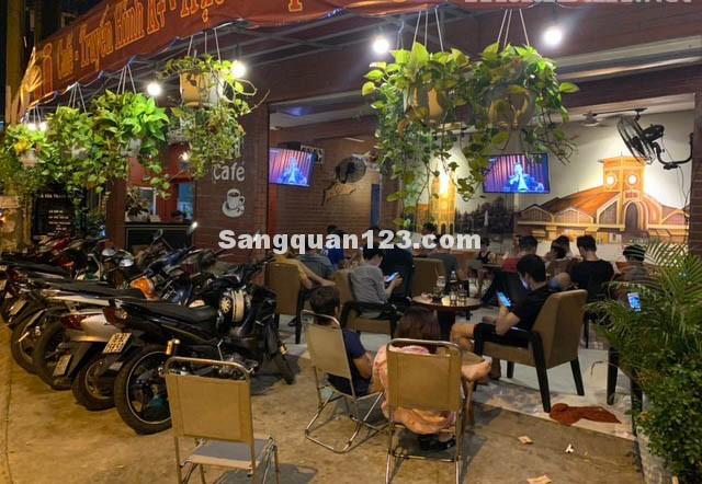 Sang nhượng quán cafe 2 mặt tiền, kinh doanh tốt quận Tân Phú