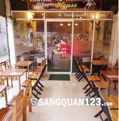 Sang gấp quán Cafe - Trà sữa & Mỳ cay ngay góc MT Nguyễn Du