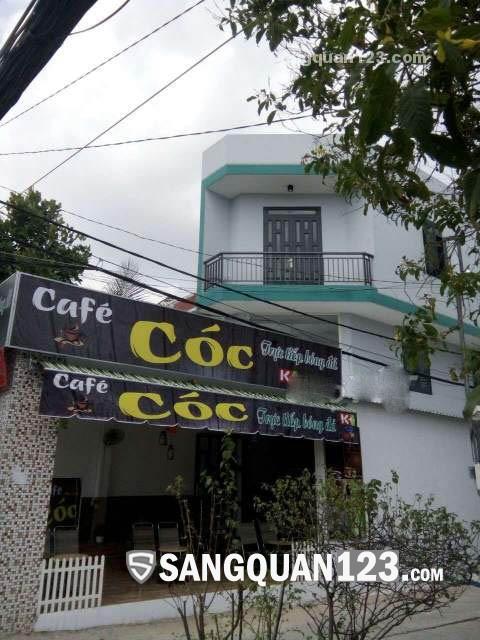 Cần sang quán cafe CÓC hai mặt tiền khu vực đông dân cư