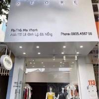 Sang shop thời trang nữ đường Lê Đình Lý đường 25m vỉa hè 6m