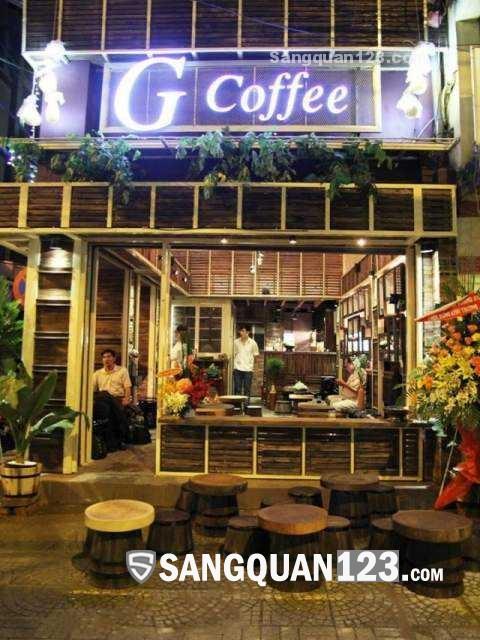 Cần sang lại 4 quán cafe thộc hệ thống G coffe nằm tại trung tâm quận 1 và quận 3