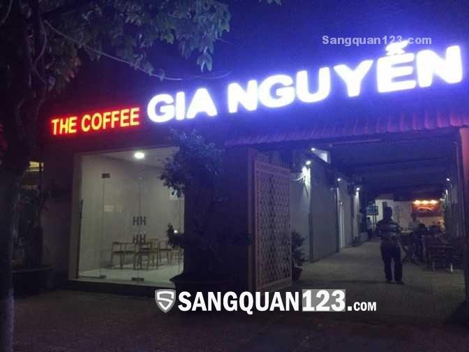 Cần sang nhượng mặt bằng kinh doanh Cafe, Điểm tâm, 551A trần Quang Diệu