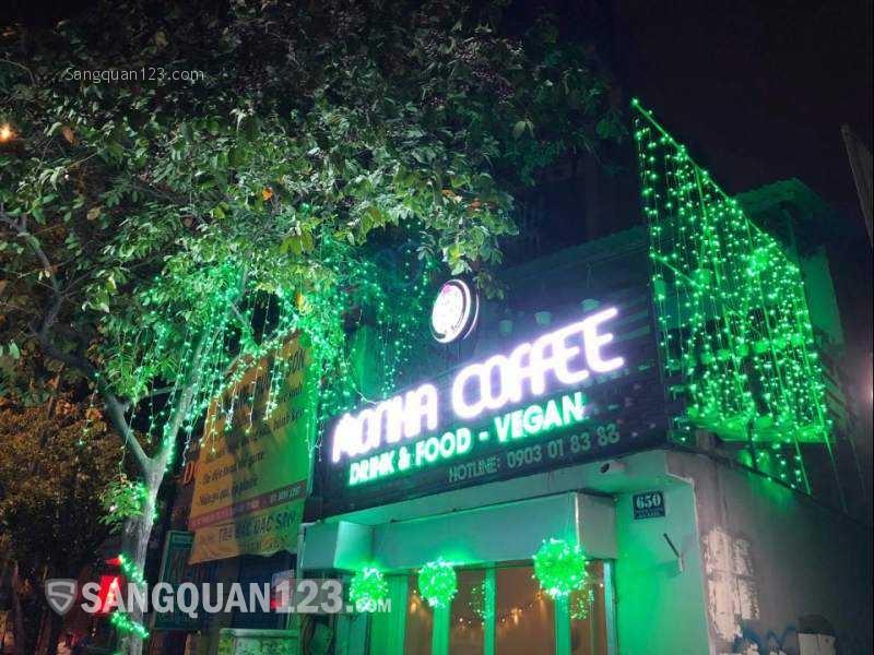 Cần sang lại quán cafe giá tốt mặt tiền Phan Văn Trị