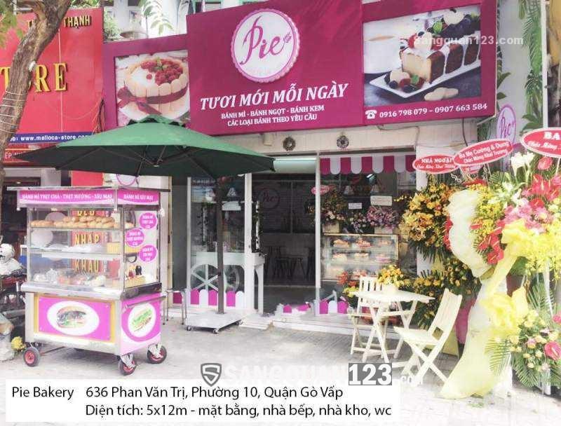 Cần sang tiệm bánh gần trường học mặt tiền Phan Văn Trị