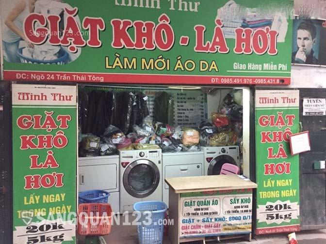 Cần sang nhượng Cửa hàng giặt là tại số 31 ngõ 44 phố Trần Thái Tông