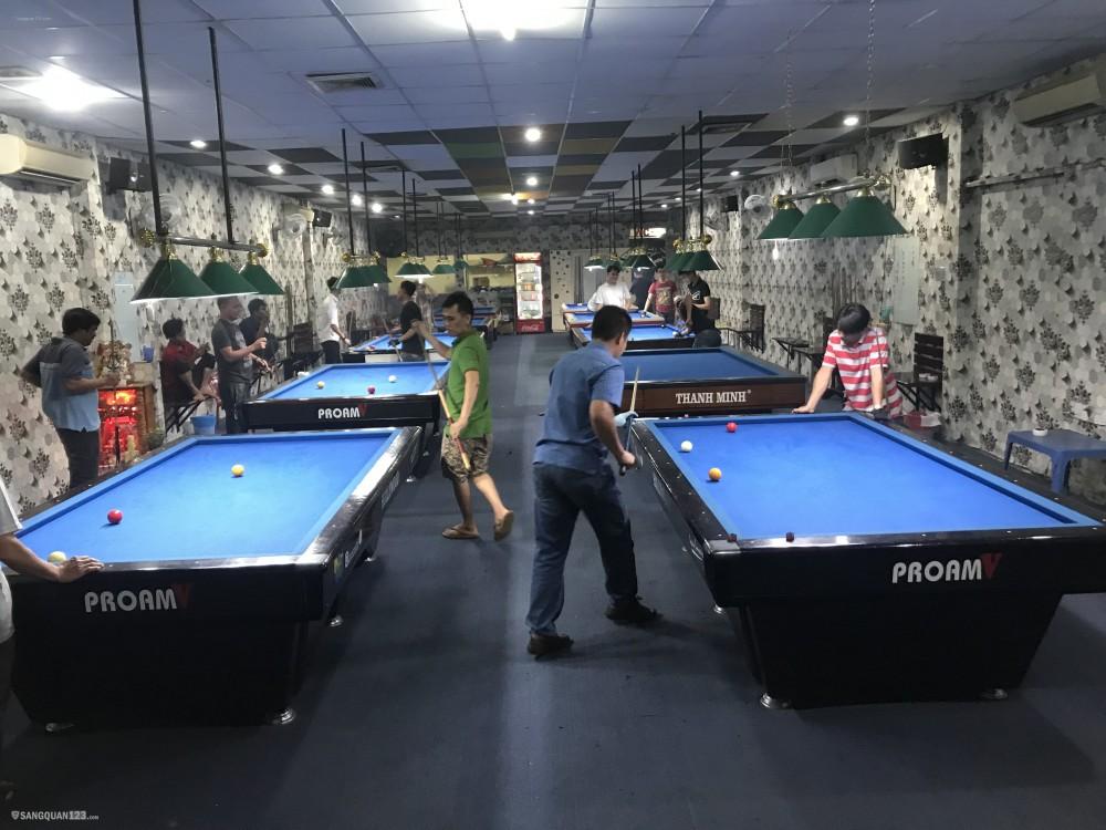 Sang nhượng quán clup BiDa tại khu phố ăn uống sầm uất nhất quận 12