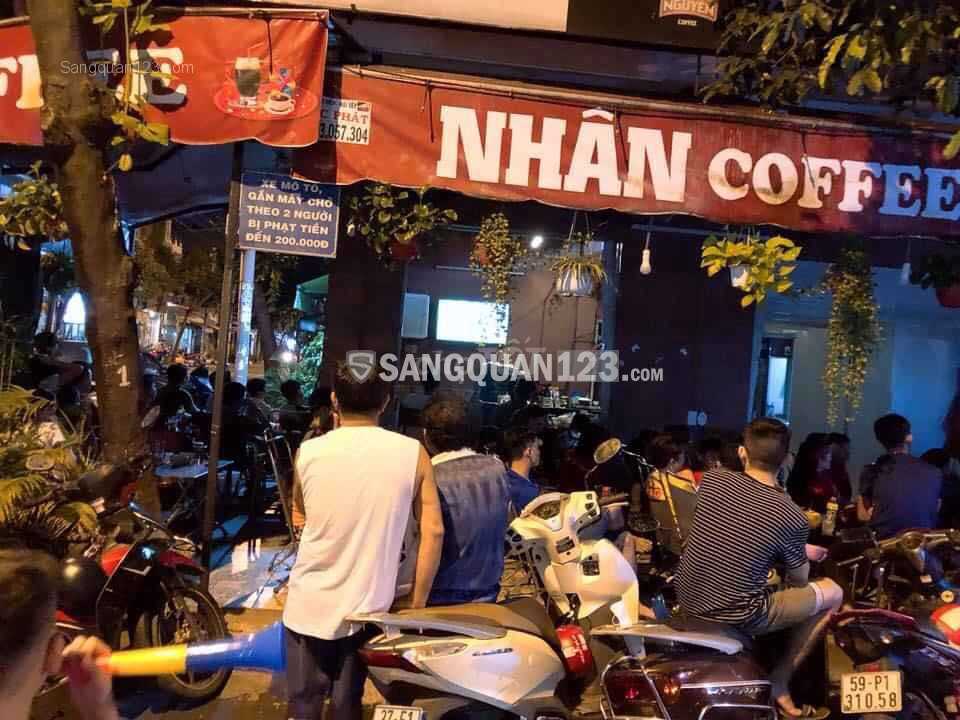 Sang quán Nhân coffee ngay góc 2 MT đường Phan Đình Phùng, Tân Phú