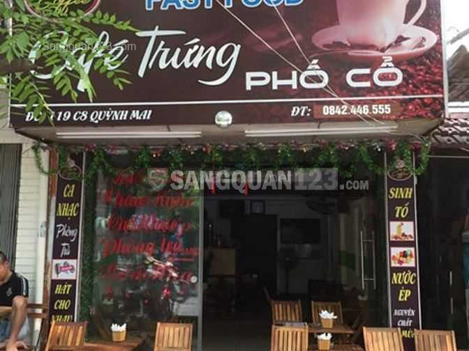 Sang cửa hàng cafe hát cho nhau nghe 180 triệu tại Quỳnh Mai