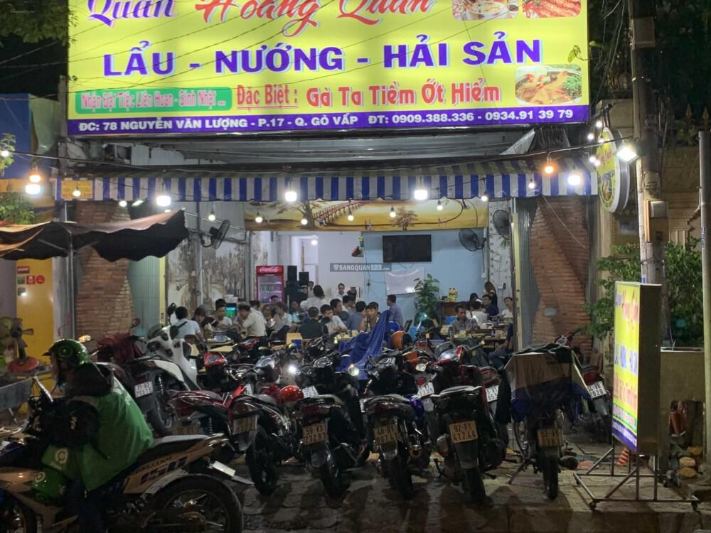 Sang quán nhậu hại sản mặt tiền Nguyễn Văn Lượng
