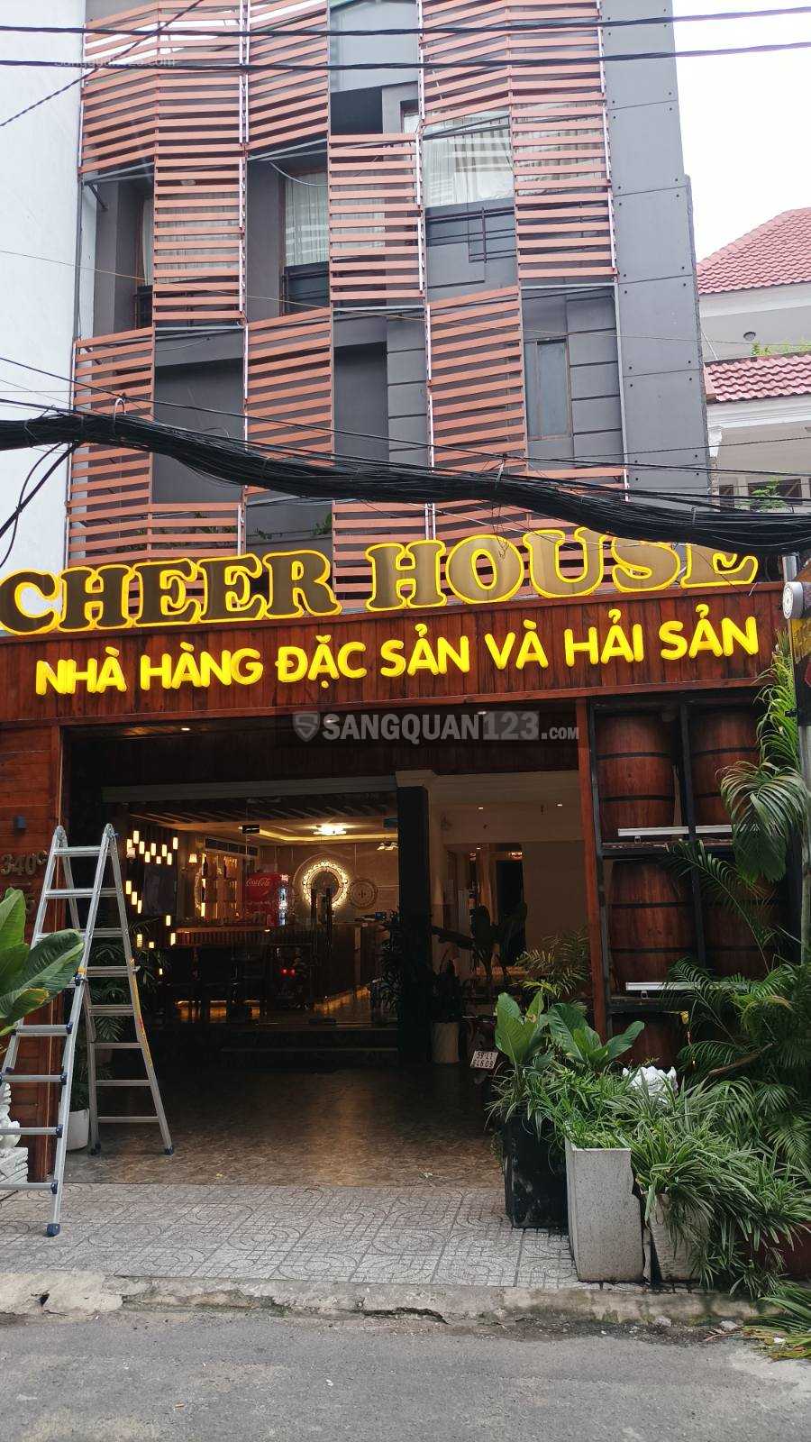 sang nhượng - nhà hàng Cheer House, Q.Tân Bình, HCM