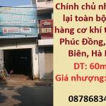 Chính chủ cần nhượng lại toàn bộ cửa hàng cơ khí tại chợ Phúc Đồng, Long Biên