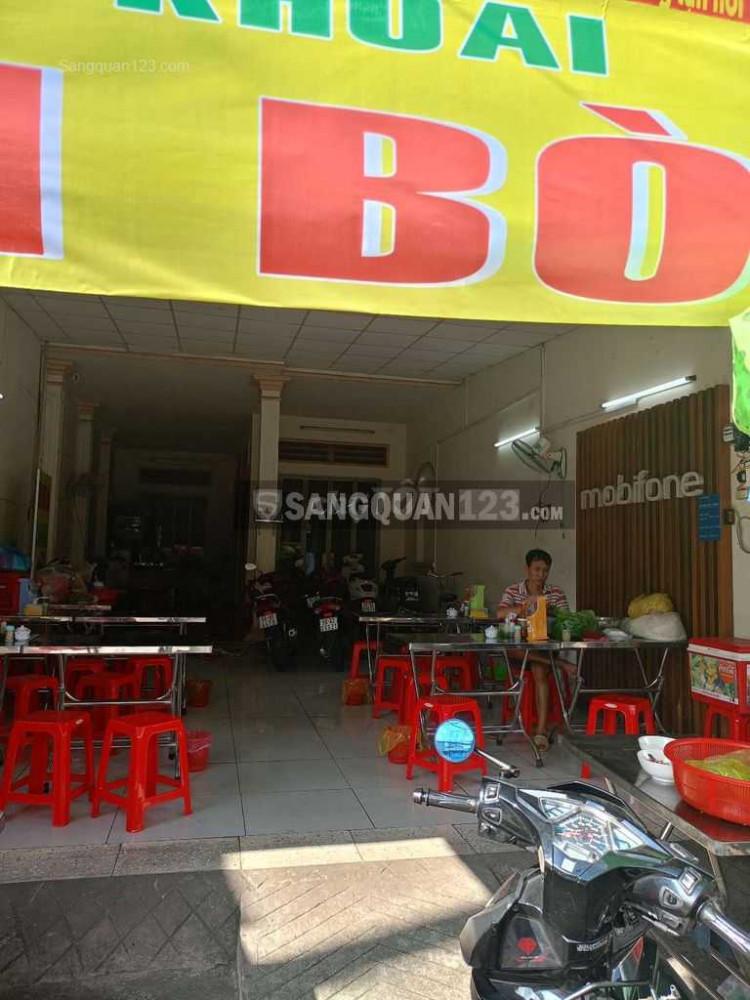 Sang quán ăn mặt bằng rộng -  mặt tiền đường Phạm Văn Chiêu, GV