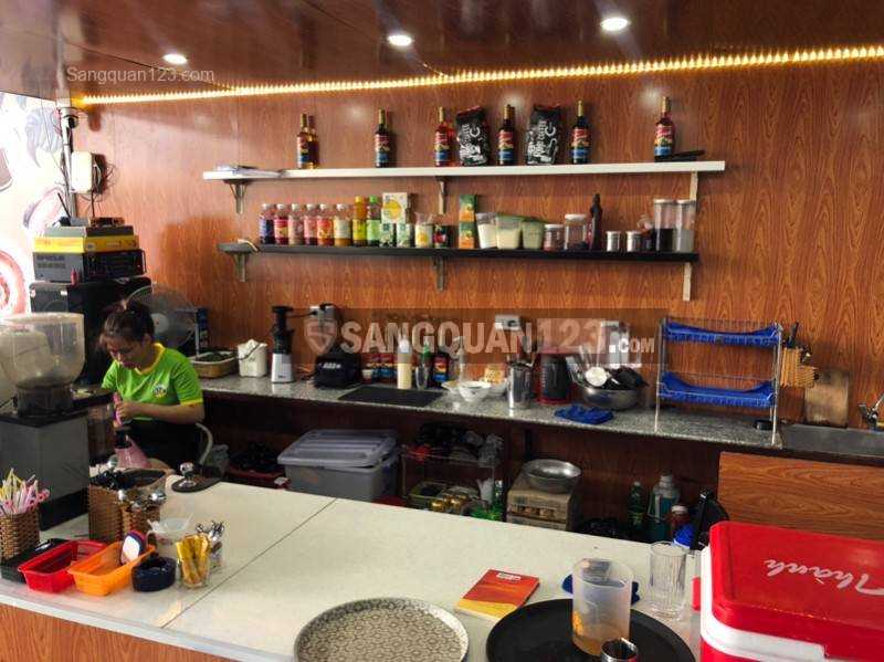 Sang quán cafe diện tích hơn 500m2 mặt tiền Hương Lộ 80, Bình Tân