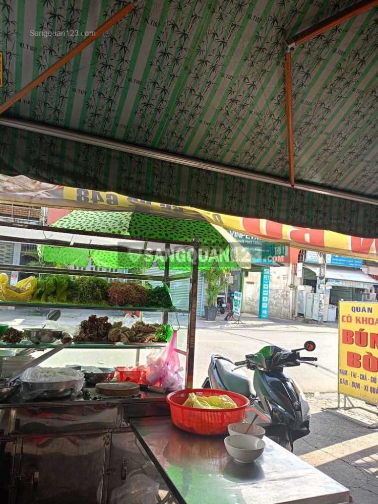 Sang quán ăn mặt bằng rộng -  mặt tiền đường Phạm Văn Chiêu, GV