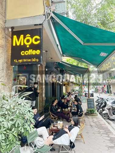 Nhượng quyền thương hiệu cafe Mộc tại Phố Kim Đồng - khu vực sầm uất