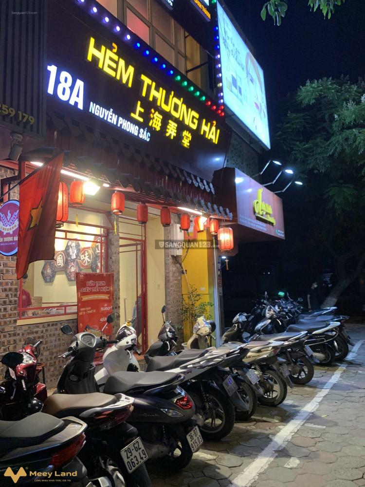 Sang nhượng nhà hàng Nguyễn Phong Sắc, Cầu Giấy