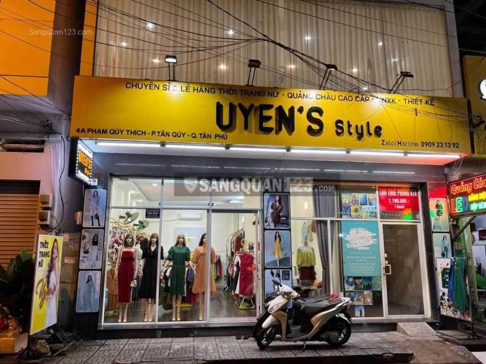 Sang shop thời trang gần ngay chợ Tân Hương