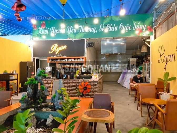 Sang Nhượng Quán Cafe Đường Bùi Văn Ba, Diện tích 7x25m