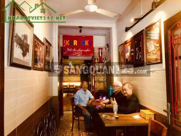 SANG NHƯỢNG LẠI QUÁN CAFE KẾT HỢP MÔ HÌNH HÁT CHO NHAU NGHE - HBT - HÀ NỘI